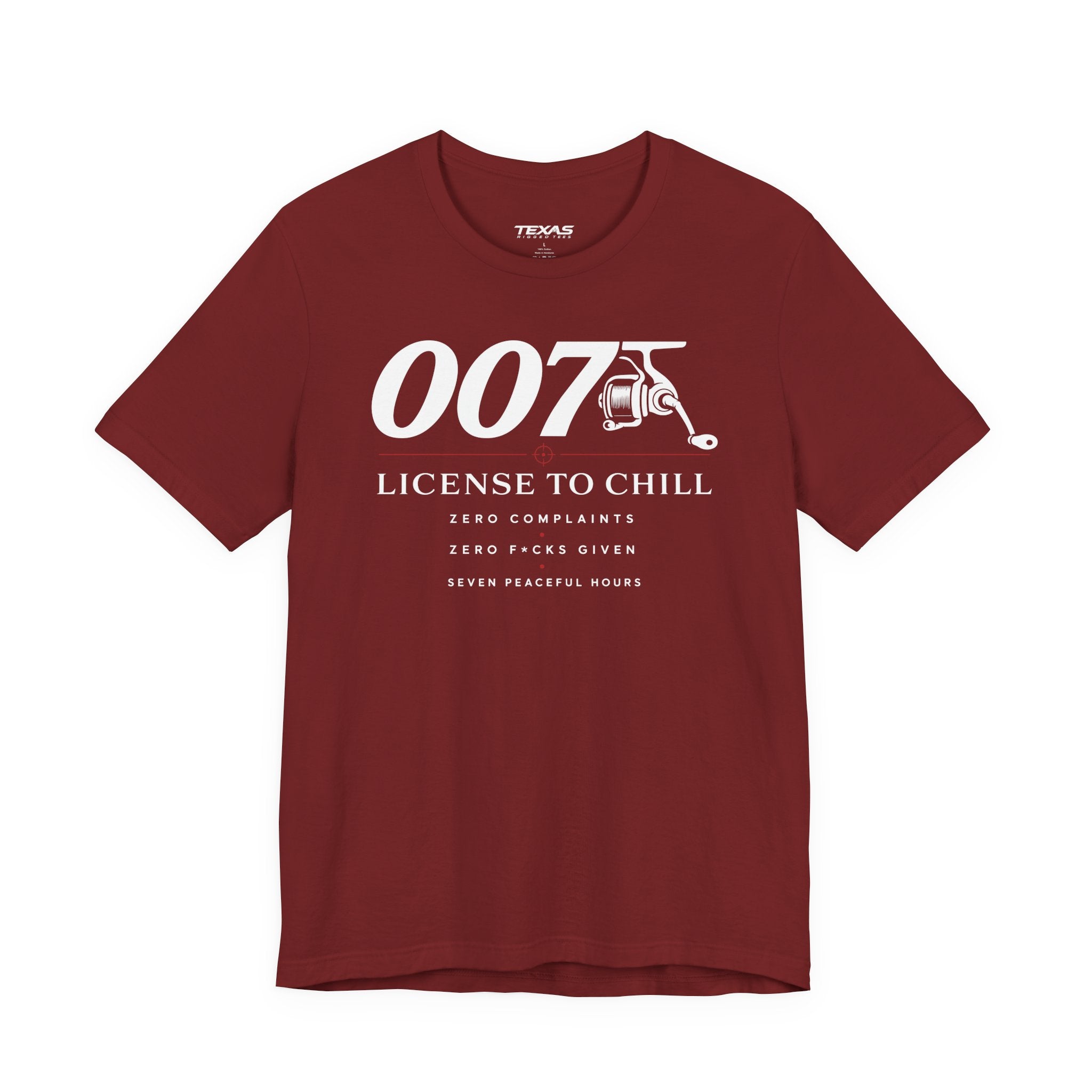 License to Chill — Unisex Cotton Tee