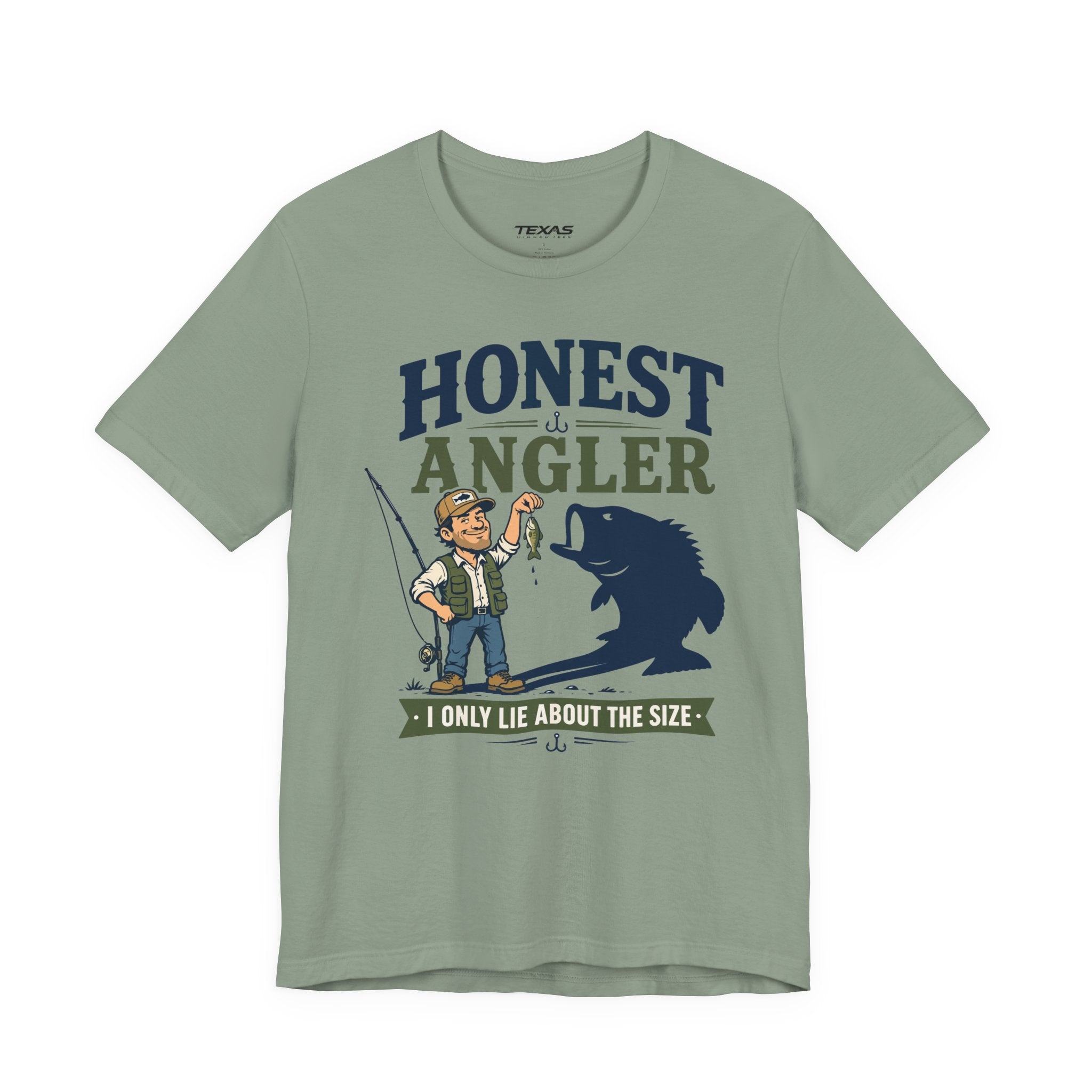 Honest Angler — Unisex Cotton Tee