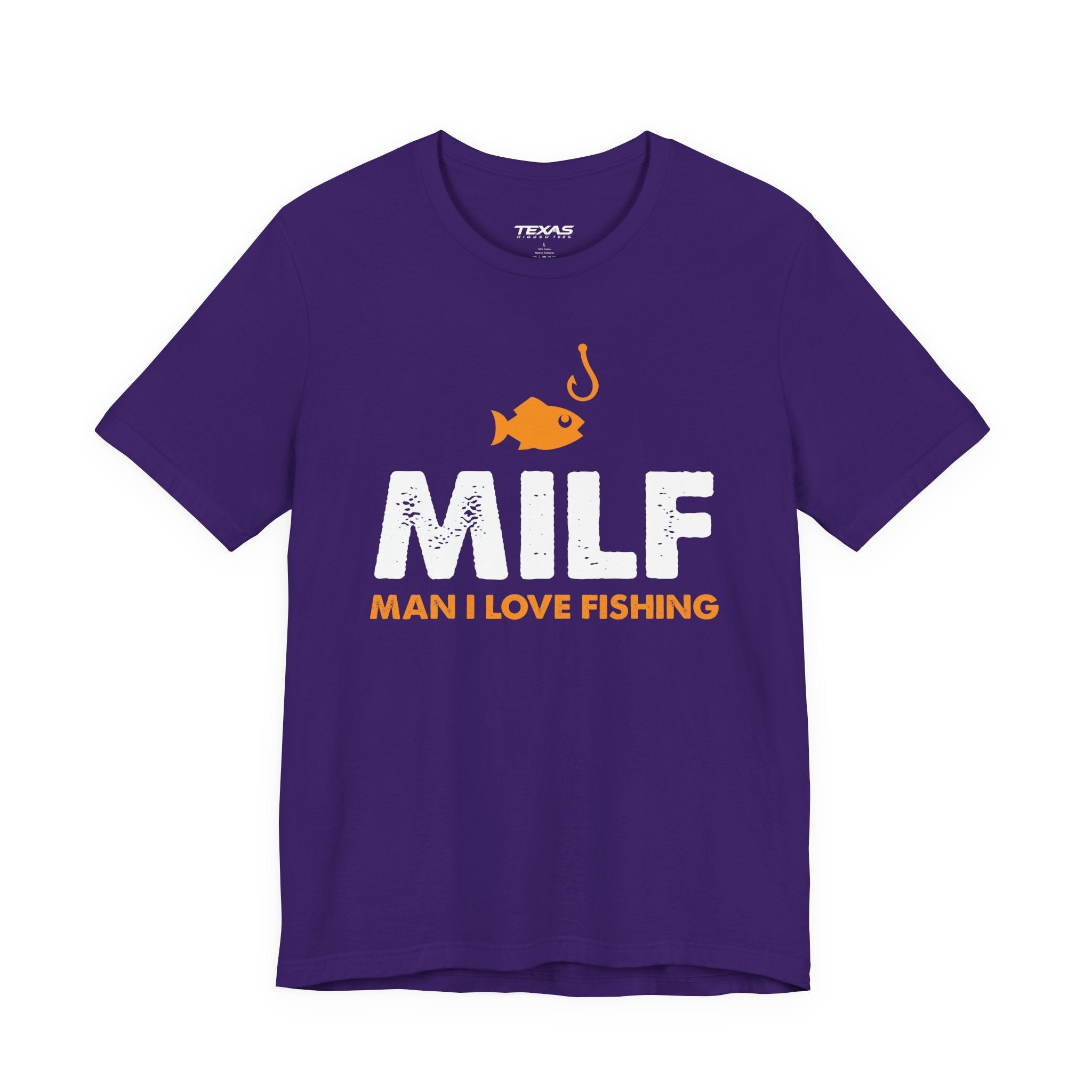 Man I Love Fishing — Unisex Cotton Tee