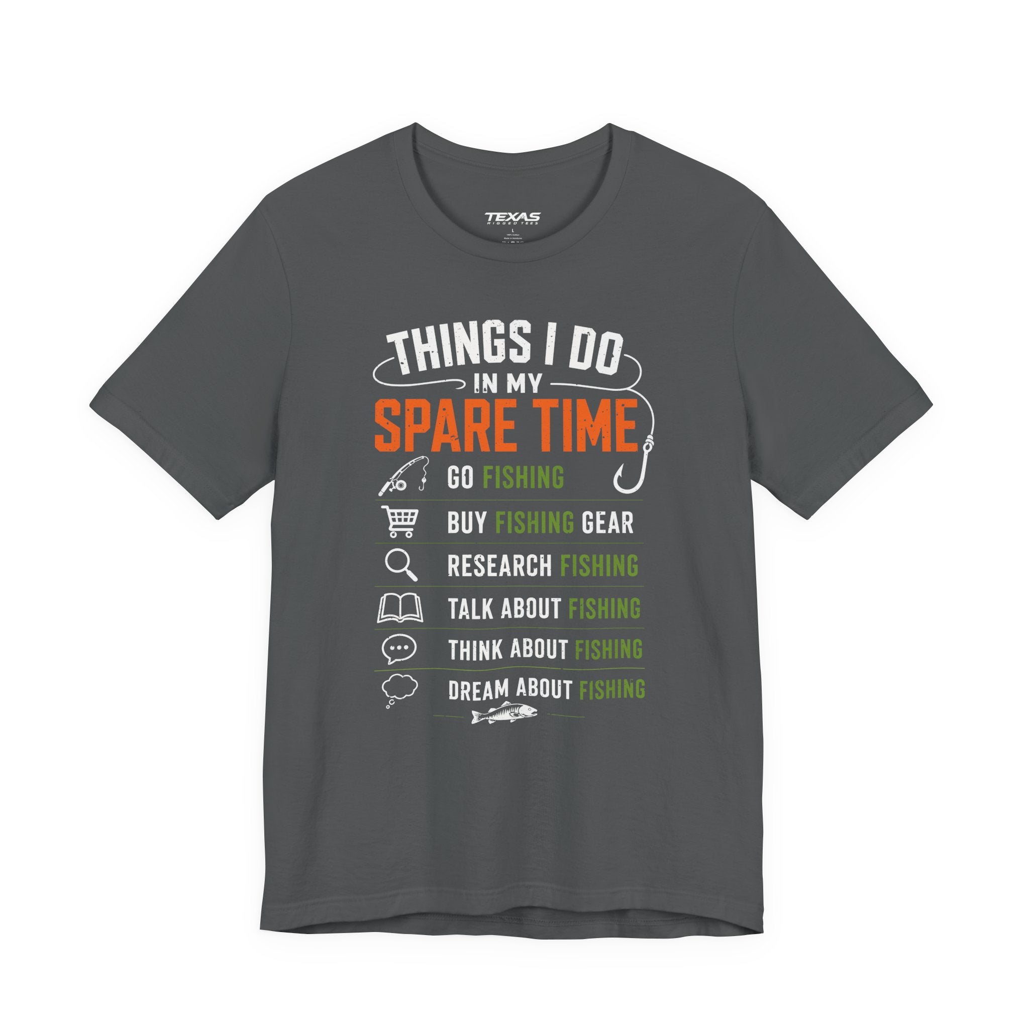 Things I Do in My Spare Time — Unisex Cotton Tee
