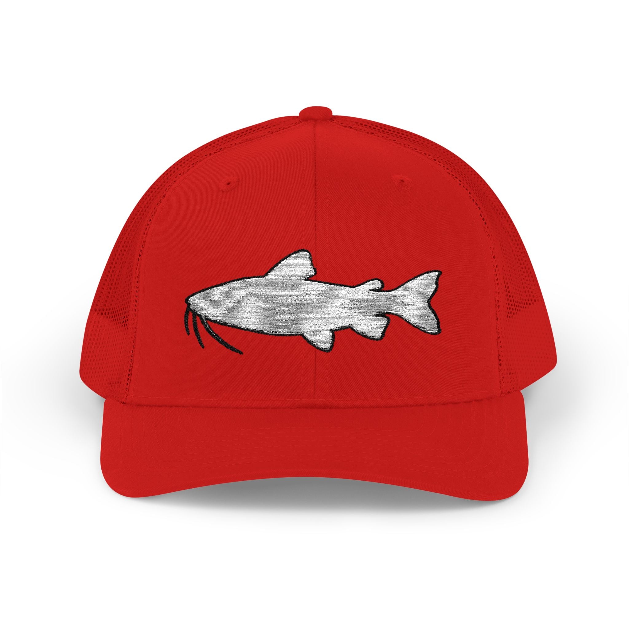Catfish Silhouette — Embroidered Baseball Cap