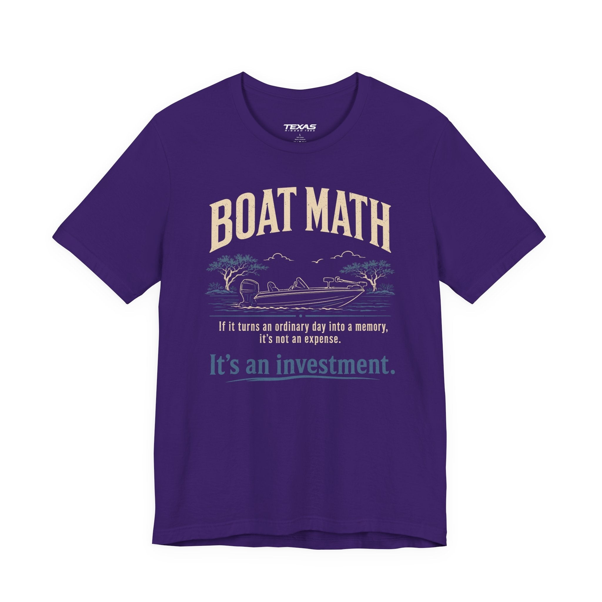 Boat Math — Unisex Cotton Tee