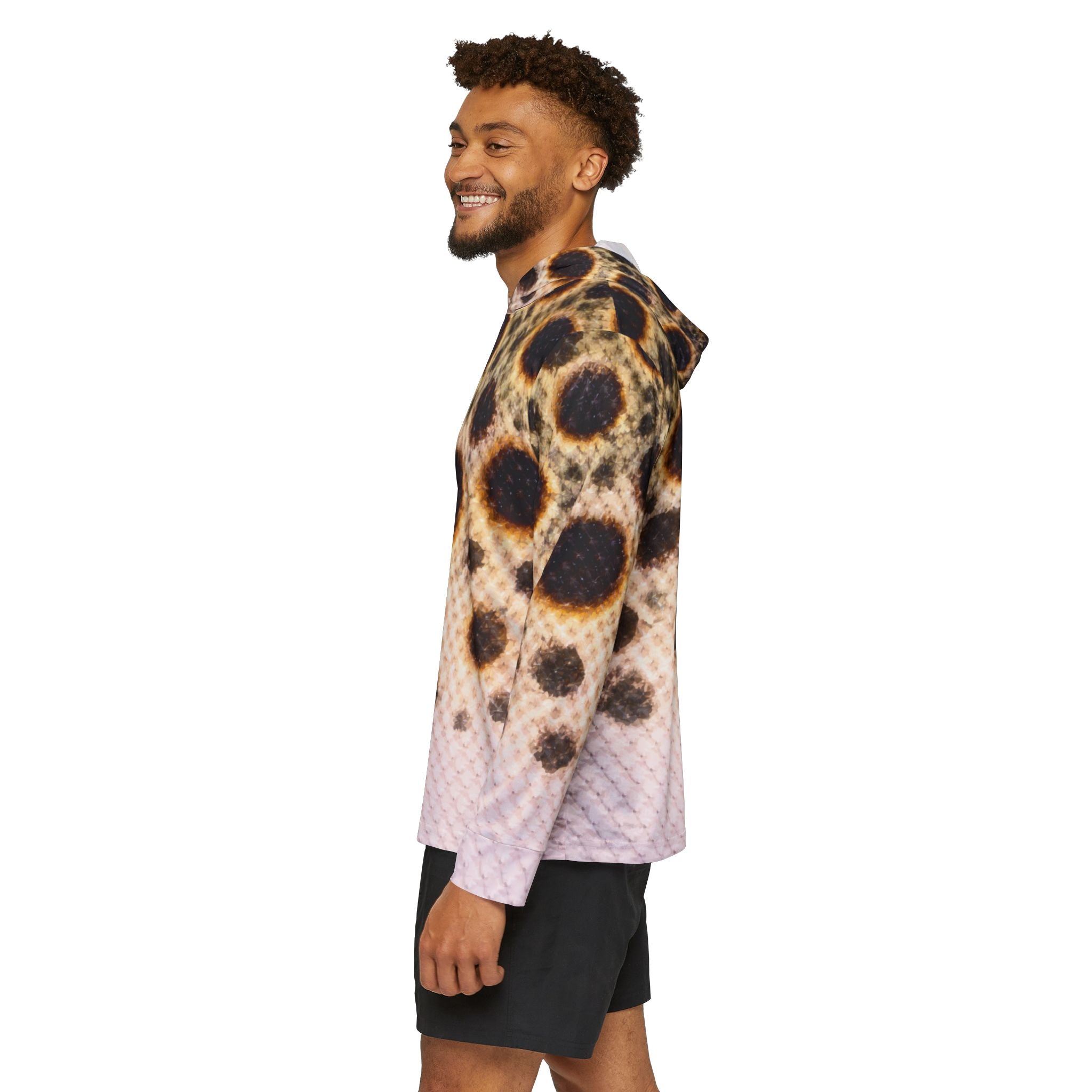 Spotted Gar — Unisex Fishing Pullover Hoodie (SPF 50+)