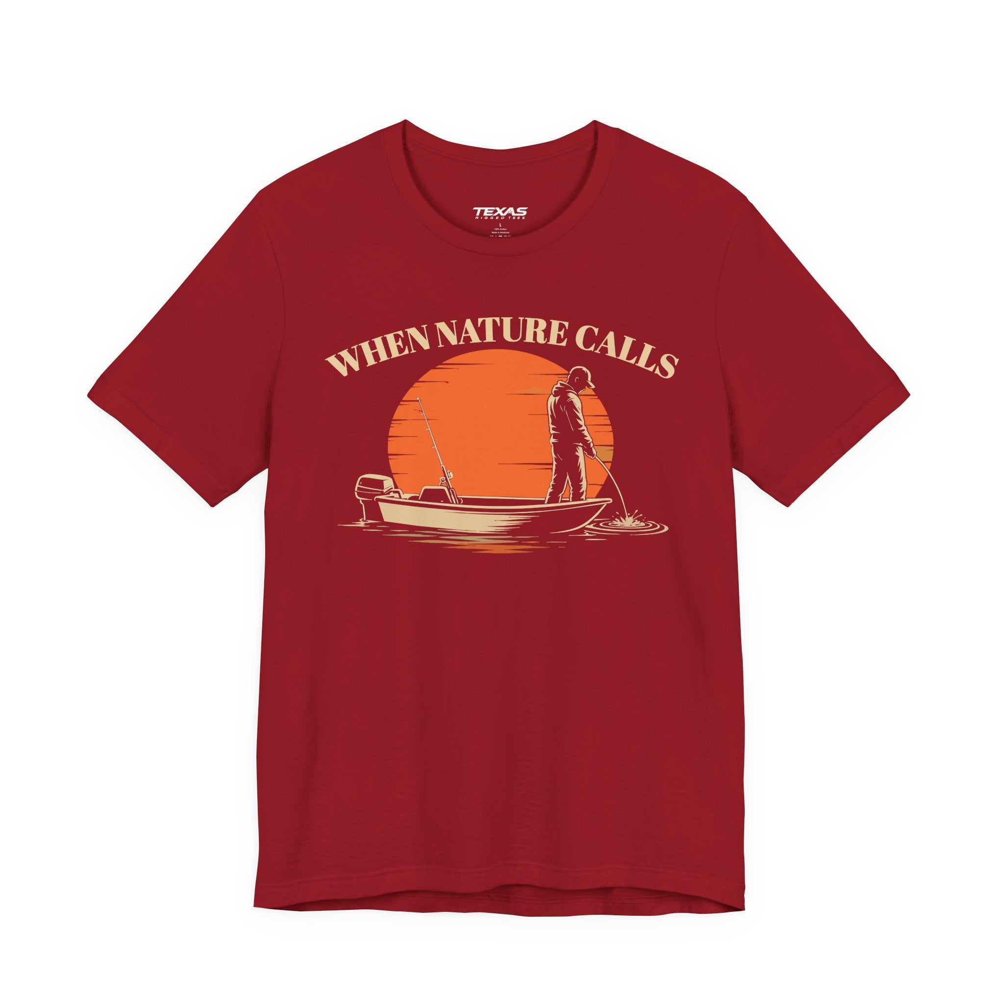 When Nature Calls — Unisex Cotton Tee