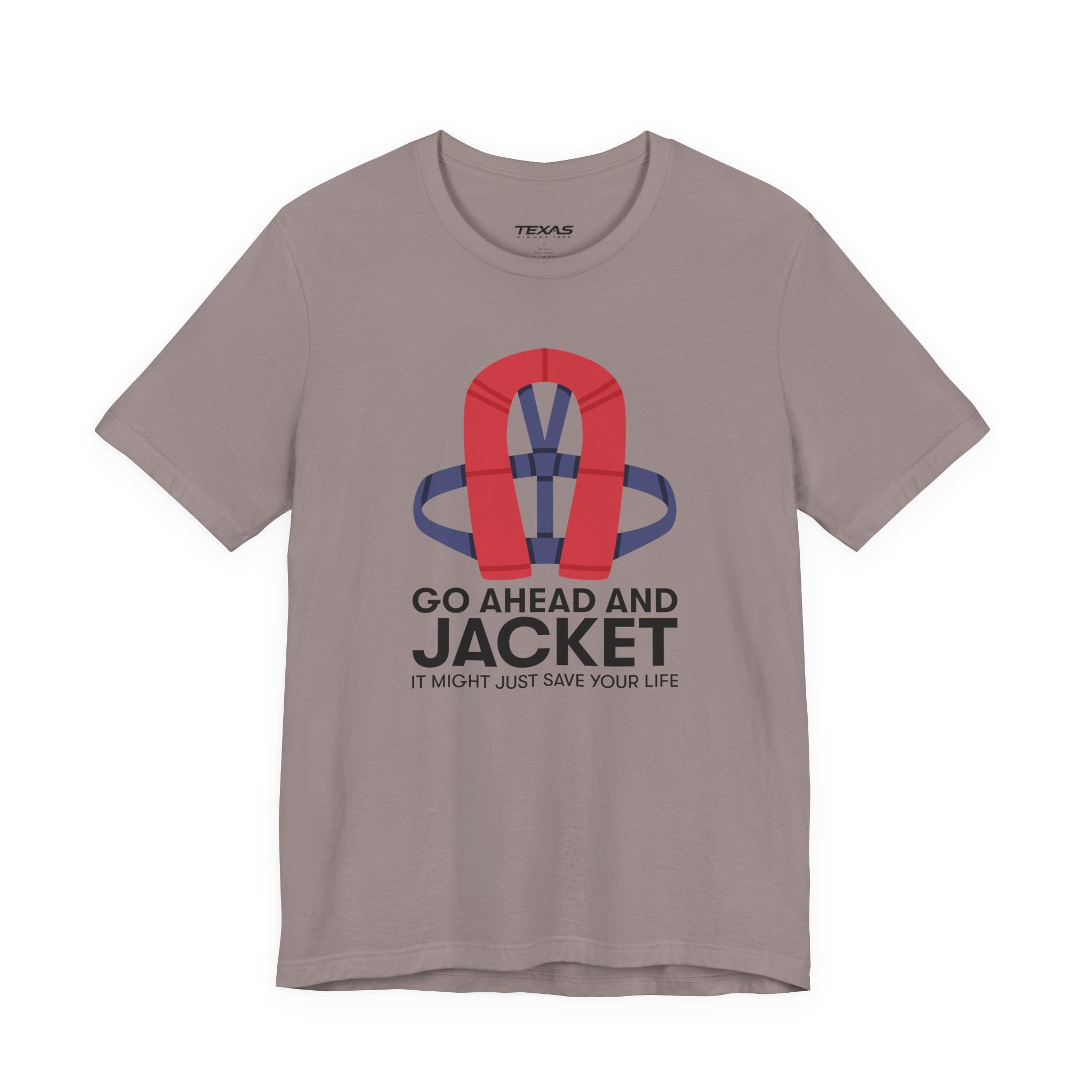 Go Ahead and Jacket — Unisex Cotton Tee