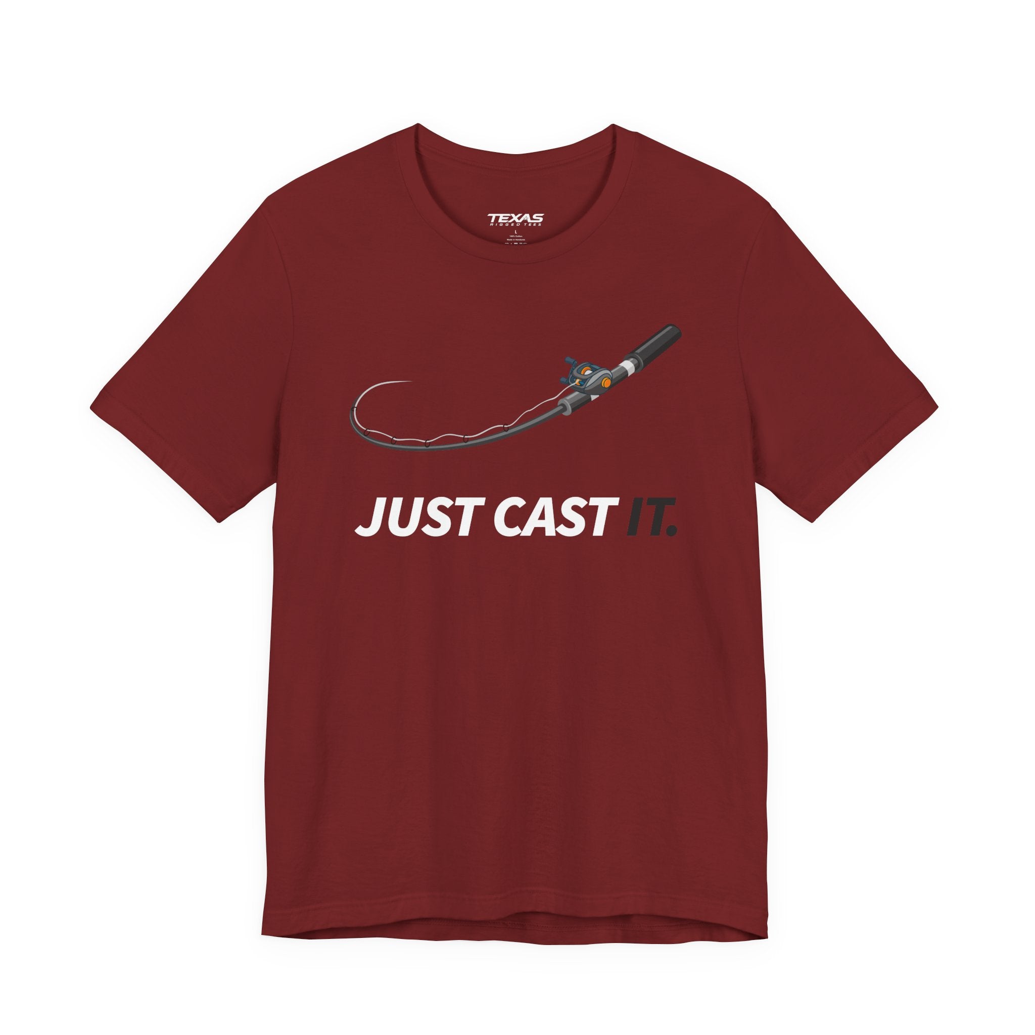 Just Cast It — Unisex Cotton Tee