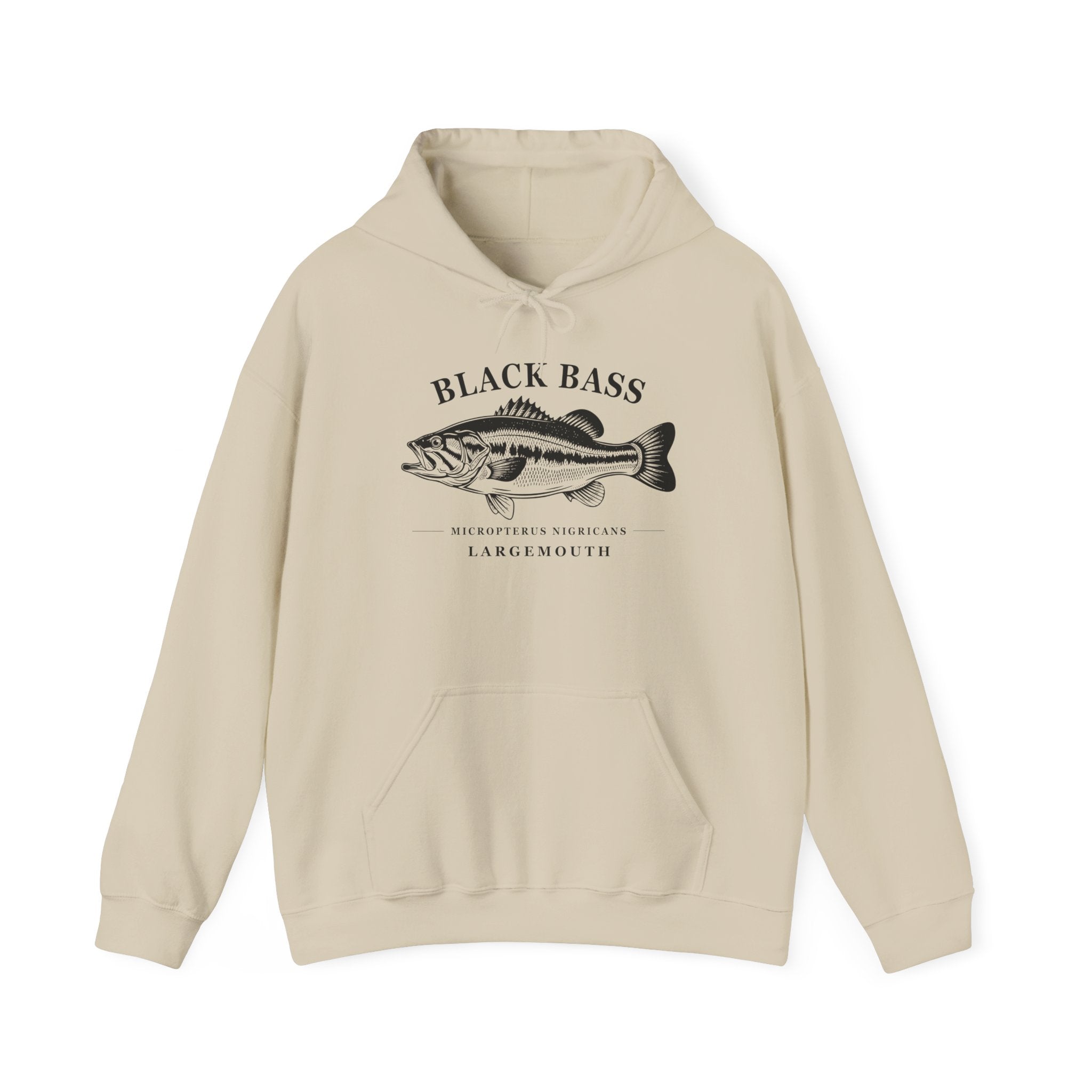 Black Bass — Unisex Hooded Sweatshirt