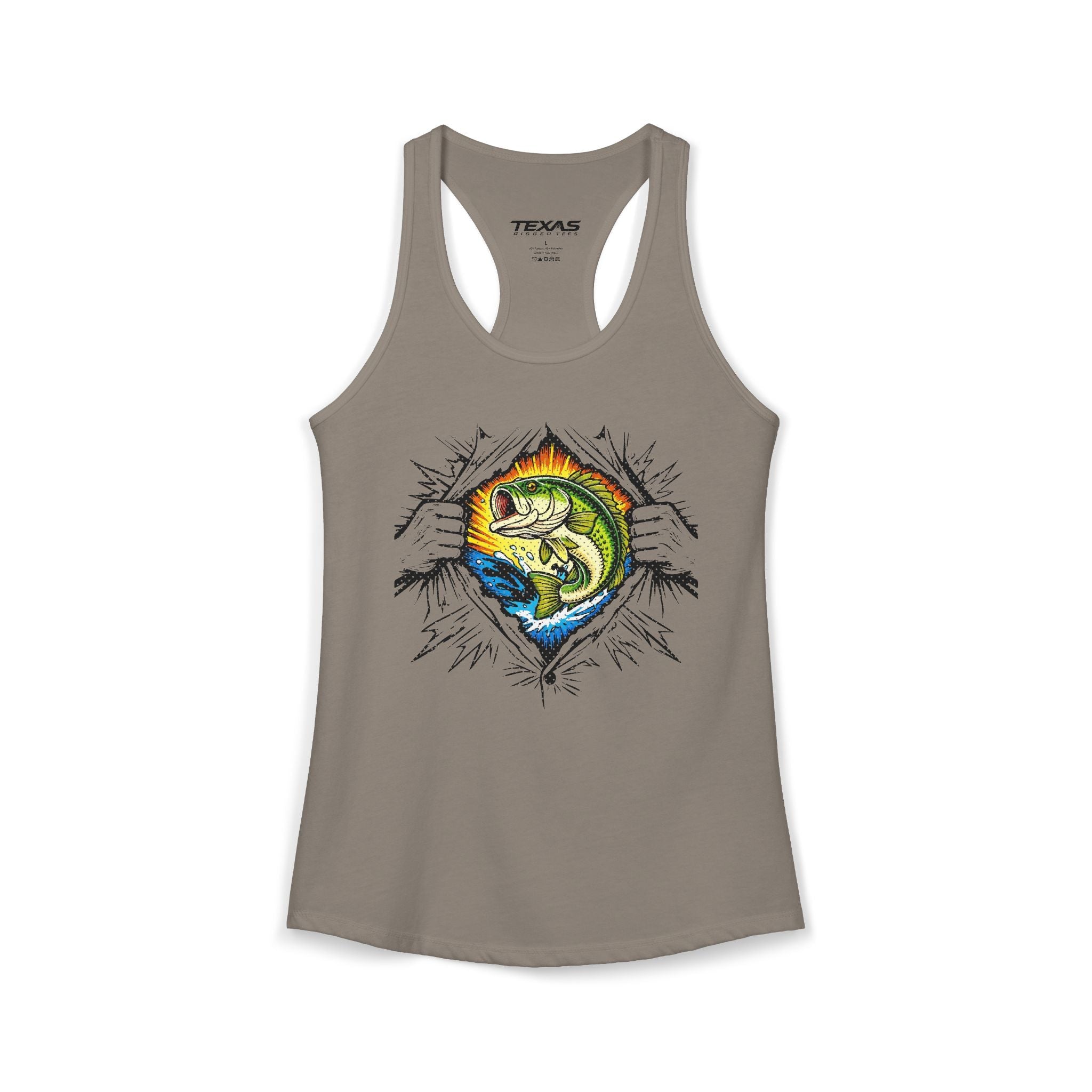 Fishing Is My Superpower — Women’s Racerback Tank