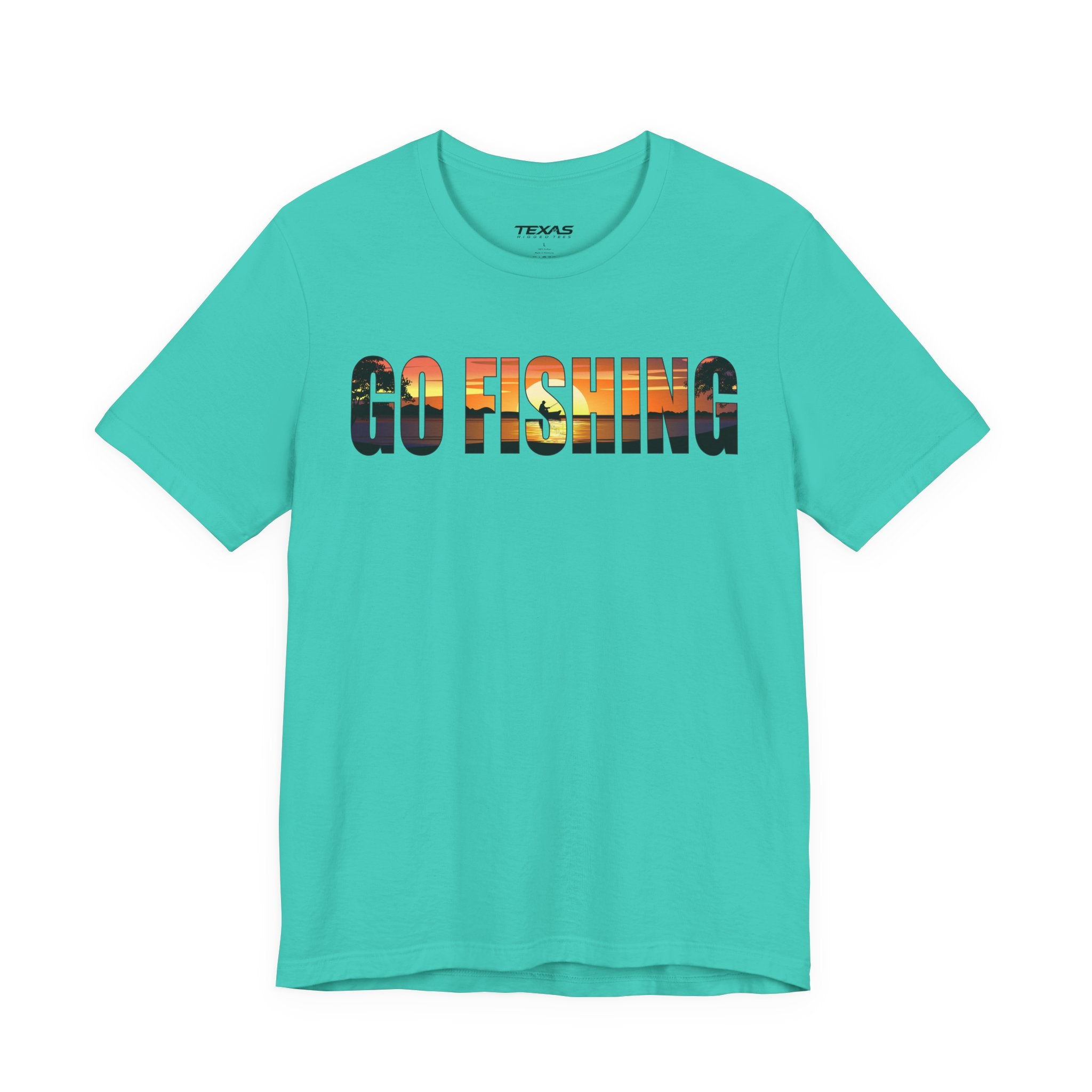 Go Fishing — Unisex Cotton Tee