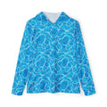 Cool Blue Water — Unisex Fishing Pullover Hoodie (SPF 50+)