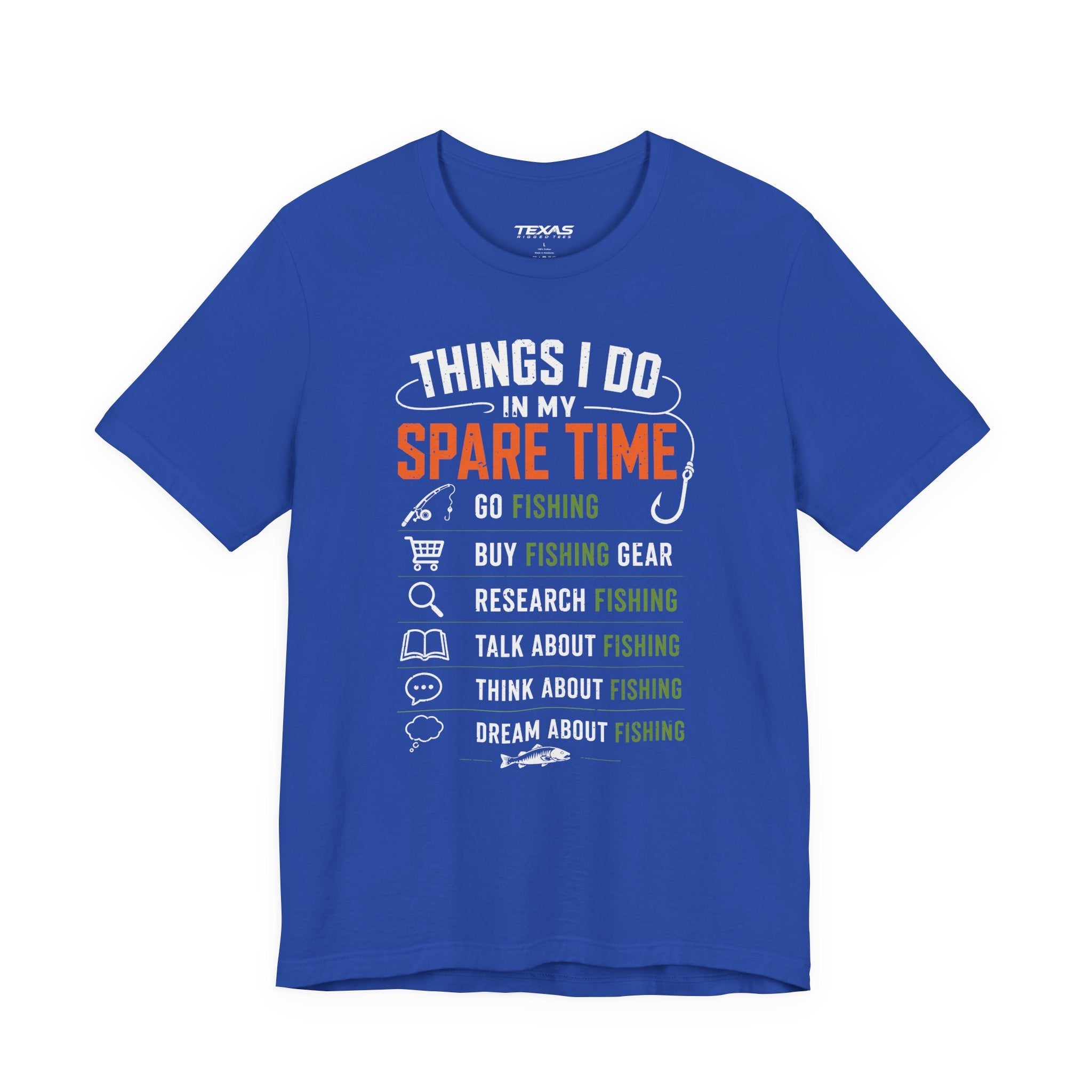 Things I Do in My Spare Time — Unisex Cotton Tee