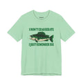 I Don’t Exaggerate, I Just Remember Big — Unisex Cotton Tee