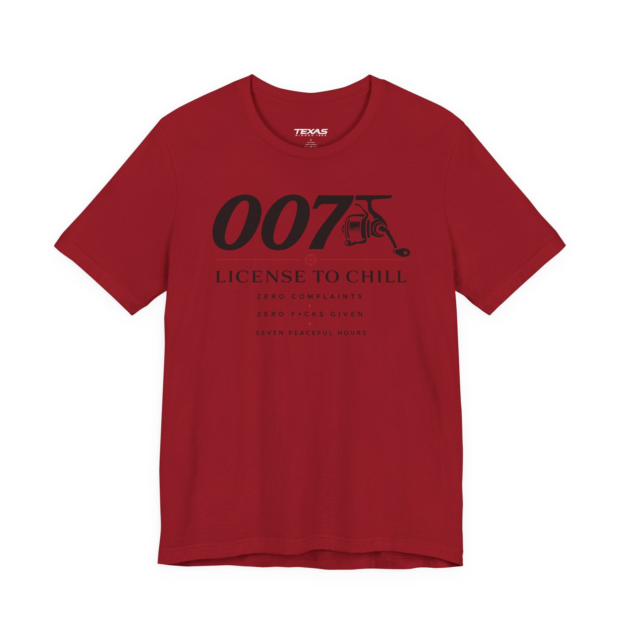 License to Chill — Unisex Cotton Tee