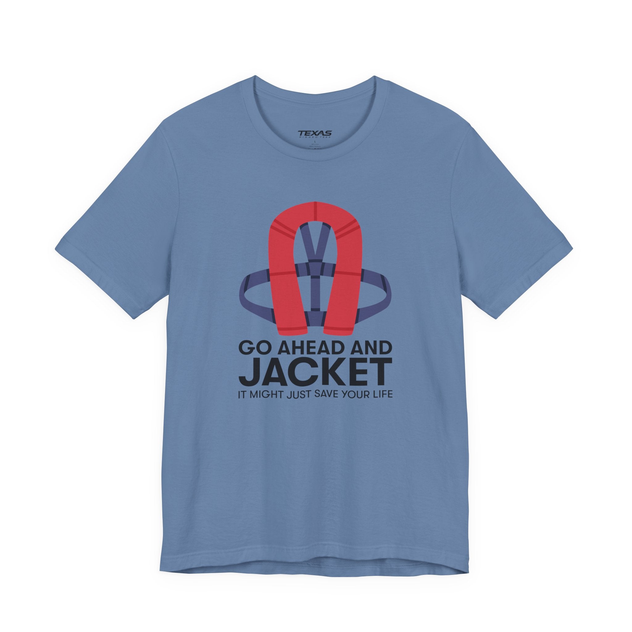 Go Ahead and Jacket — Unisex Cotton Tee