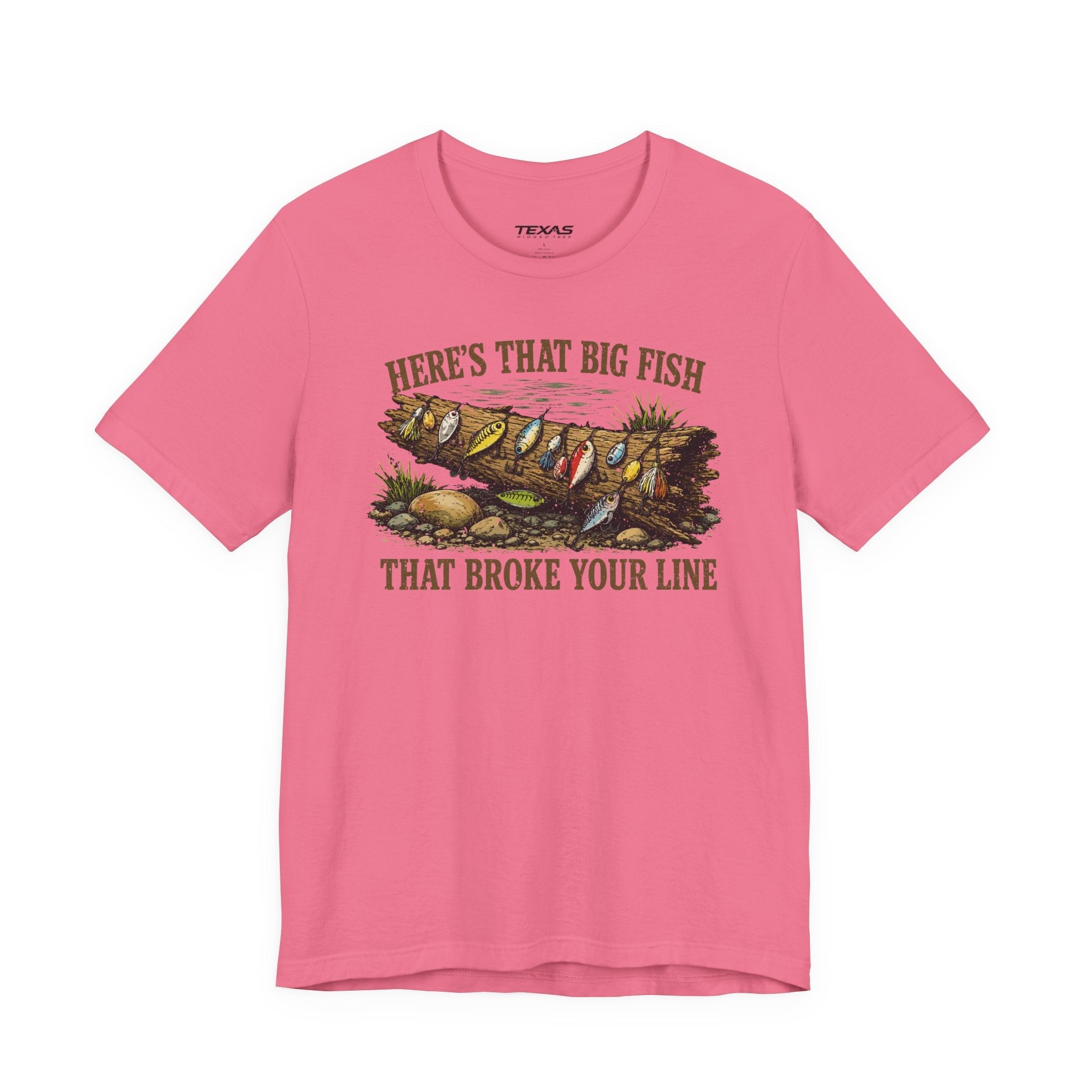 Here’s That Big Fish That Broke Your Line — Unisex Cotton Tee