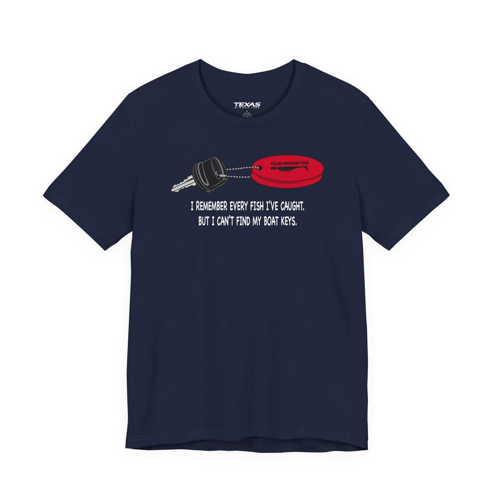 I Remember Every Fish I’ve Caught — Unisex Cotton Tee