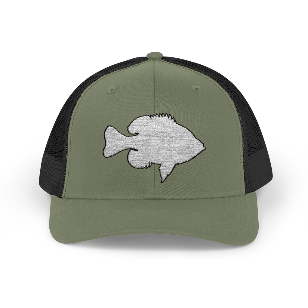 Bluegill Silhouette — Embroidered Baseball Cap