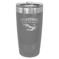 Hunting Cheaper than Therapy 20 oz Tumbler | Dark Gray