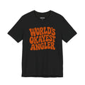 World's Okayest Angler — Unisex Cotton Tee