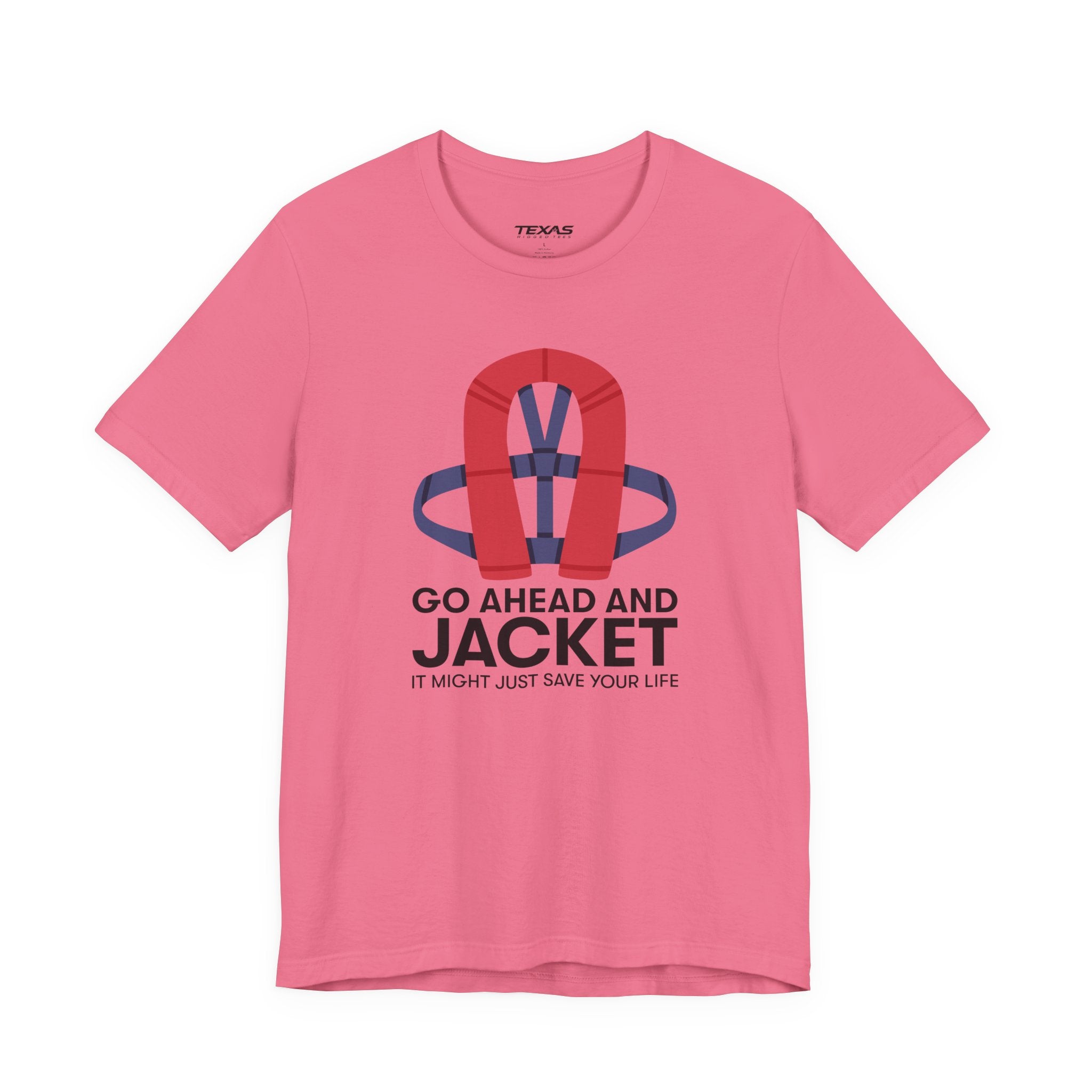 Go Ahead and Jacket — Unisex Cotton Tee