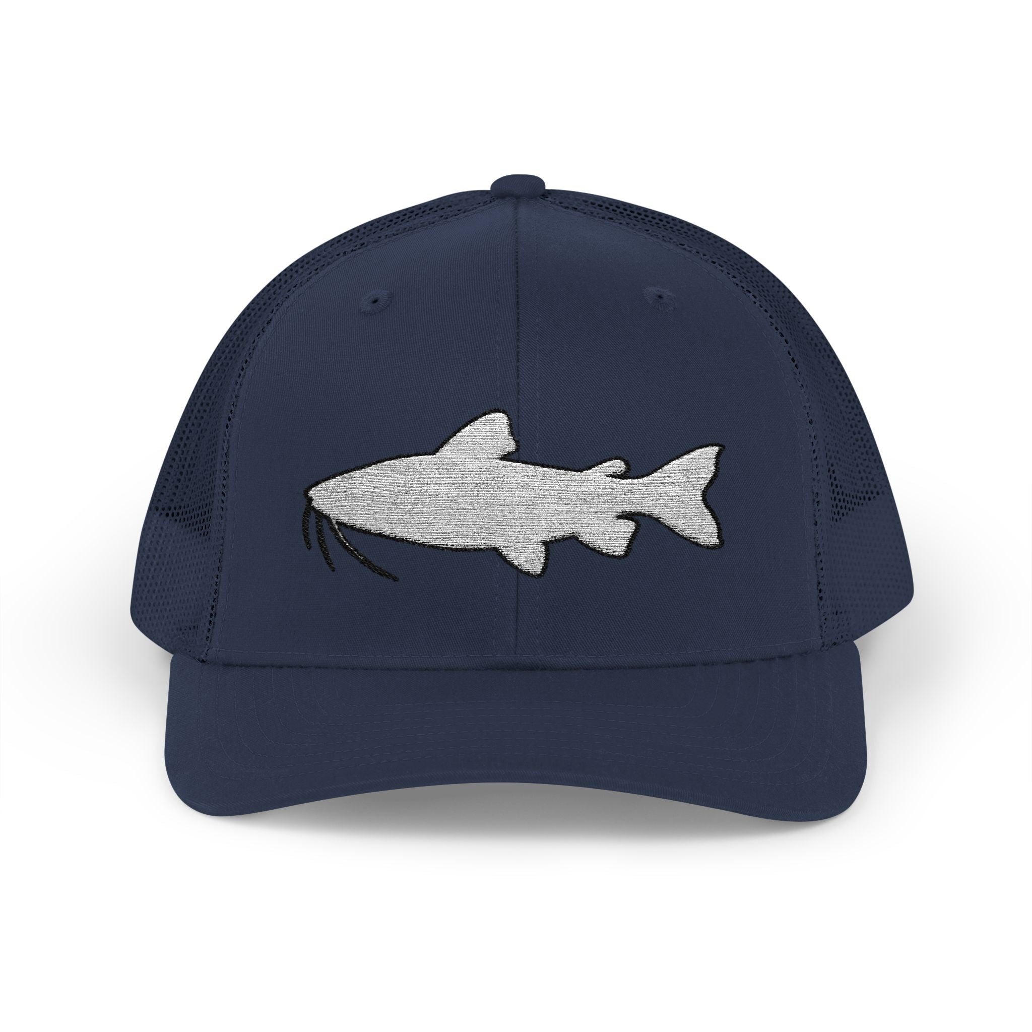 Catfish Silhouette — Embroidered Baseball Cap