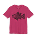 Mexican Flora Fish Skeleton — Unisex Cotton Tee
