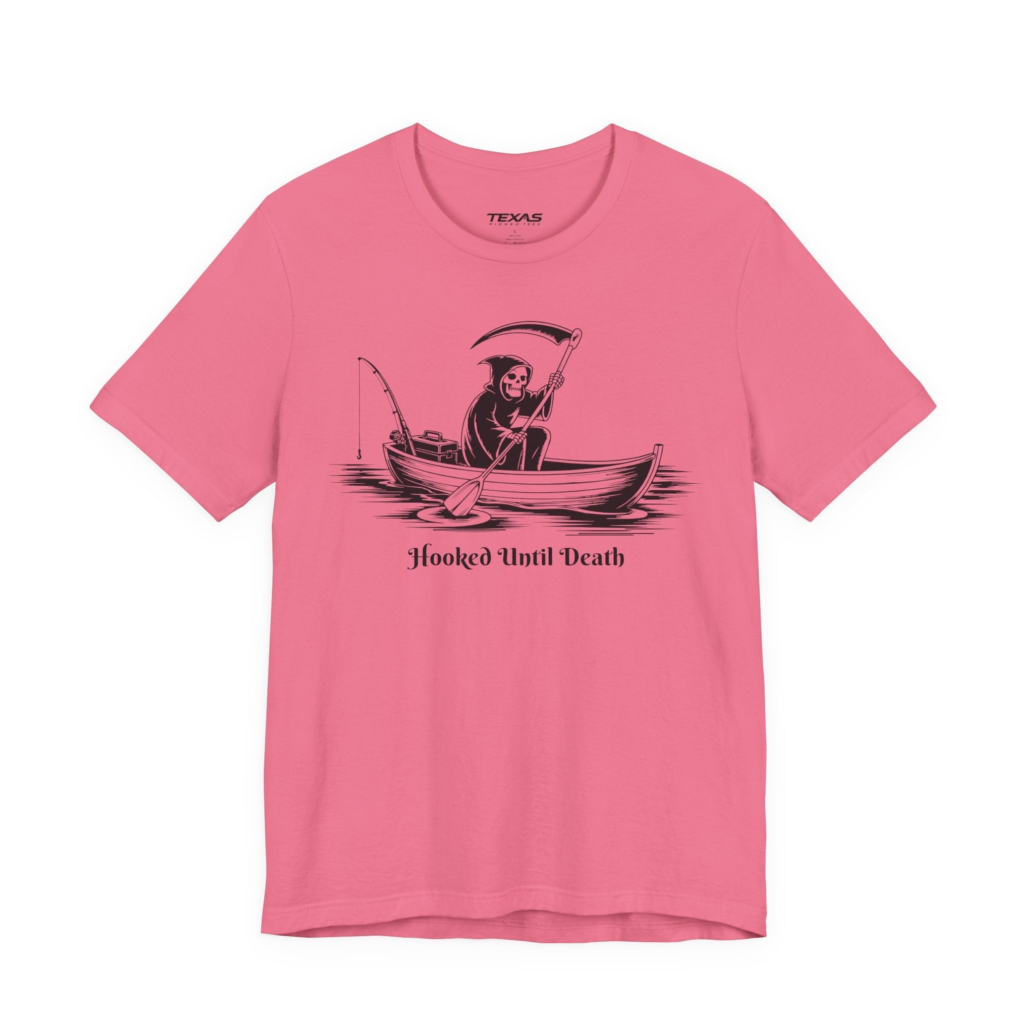Hooked Until Death — Unisex Cotton Tee