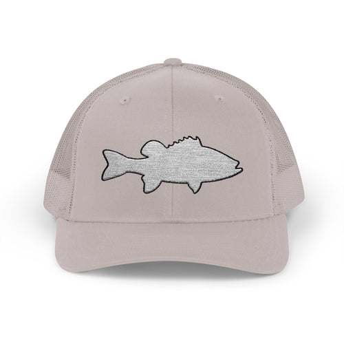 Bass Silhouette — Embroidered Baseball Cap