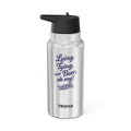 Lying, Tying, and Beer, Oh My! — 32oz Stainless Steel Tumbler (with inner straw)