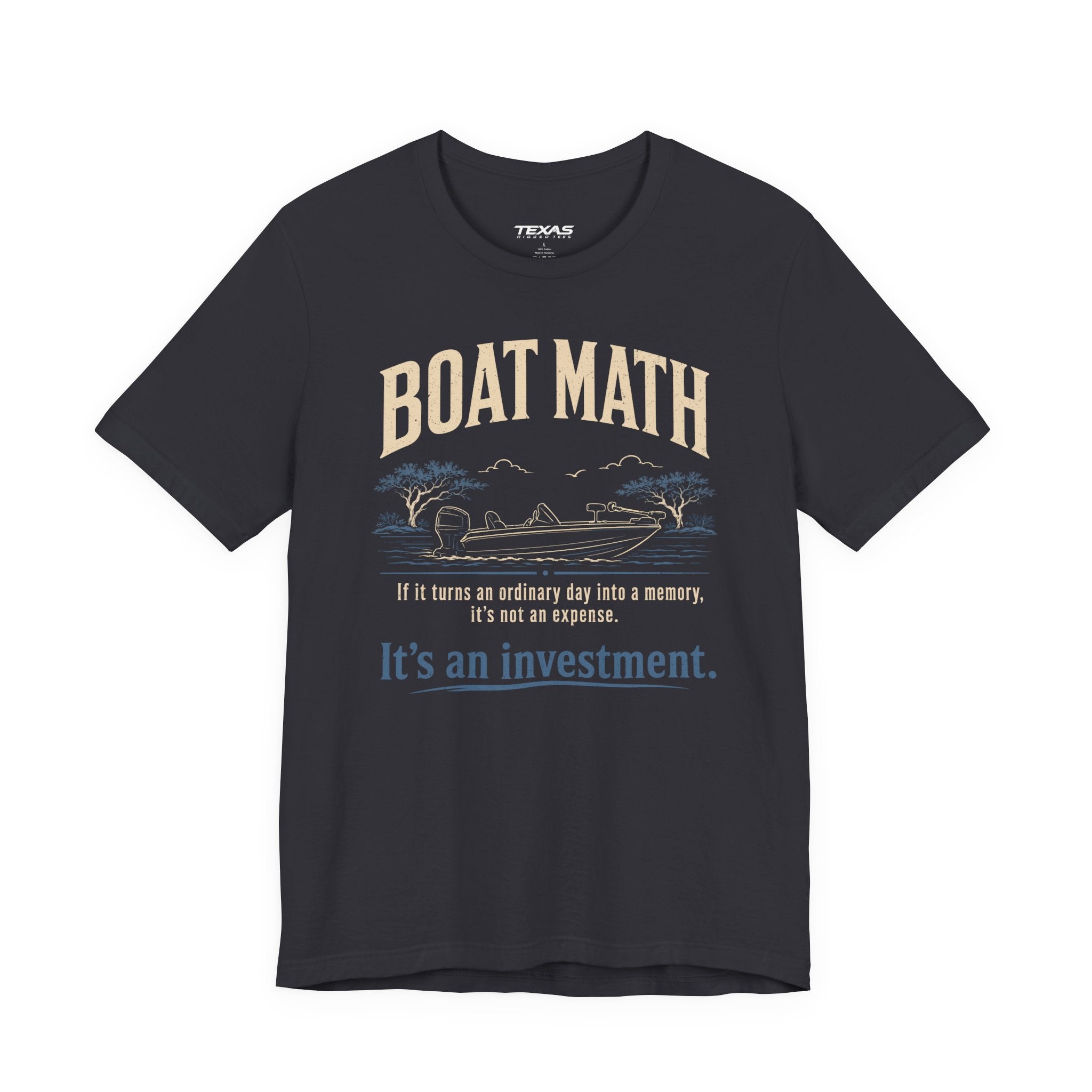 Boat Math — Unisex Cotton Tee