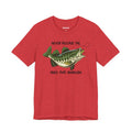 Never Release the Ones That Swallow — Unisex Cotton Tee