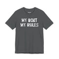 My Boat My Rules — Unisex Cotton Tee