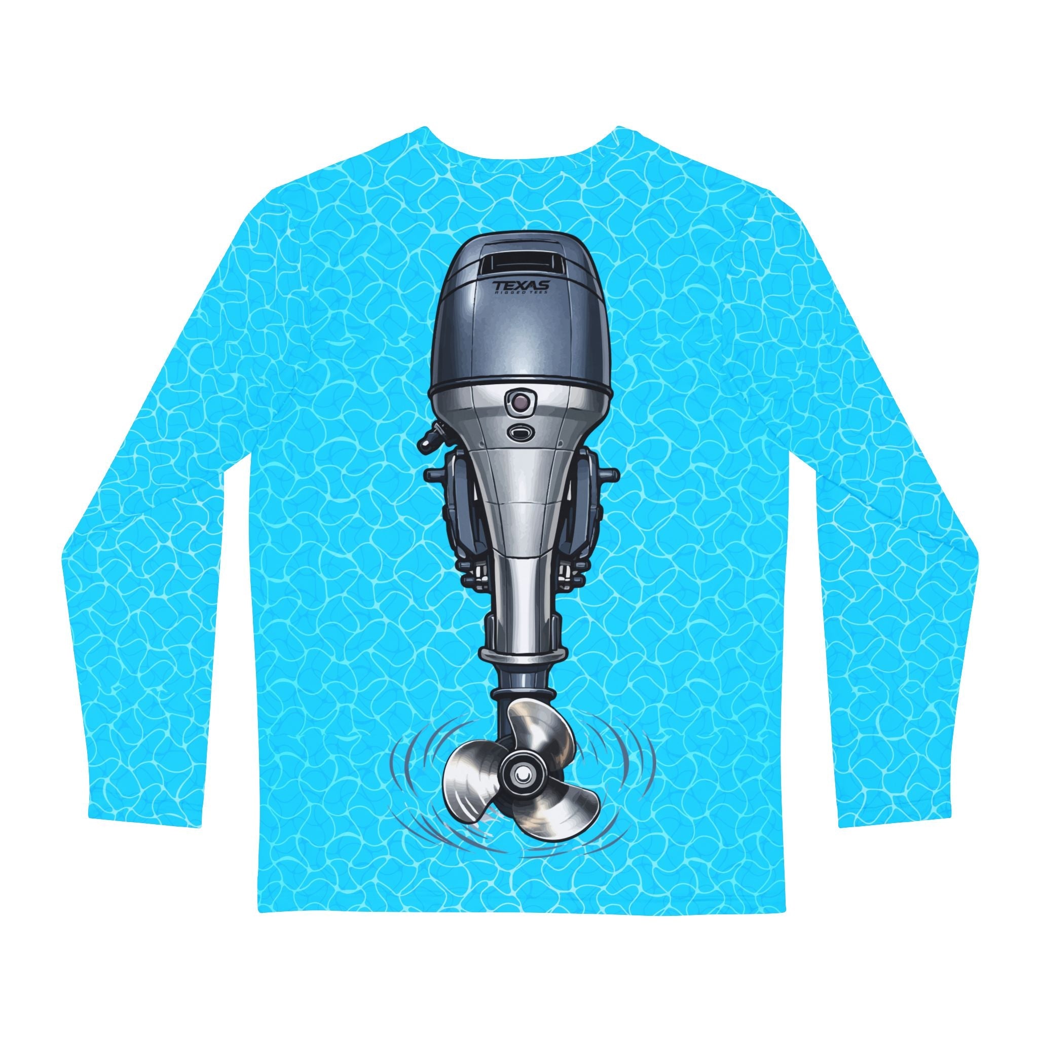 Outboard Motor — Unisex Long Sleeve  (SPF 50+)