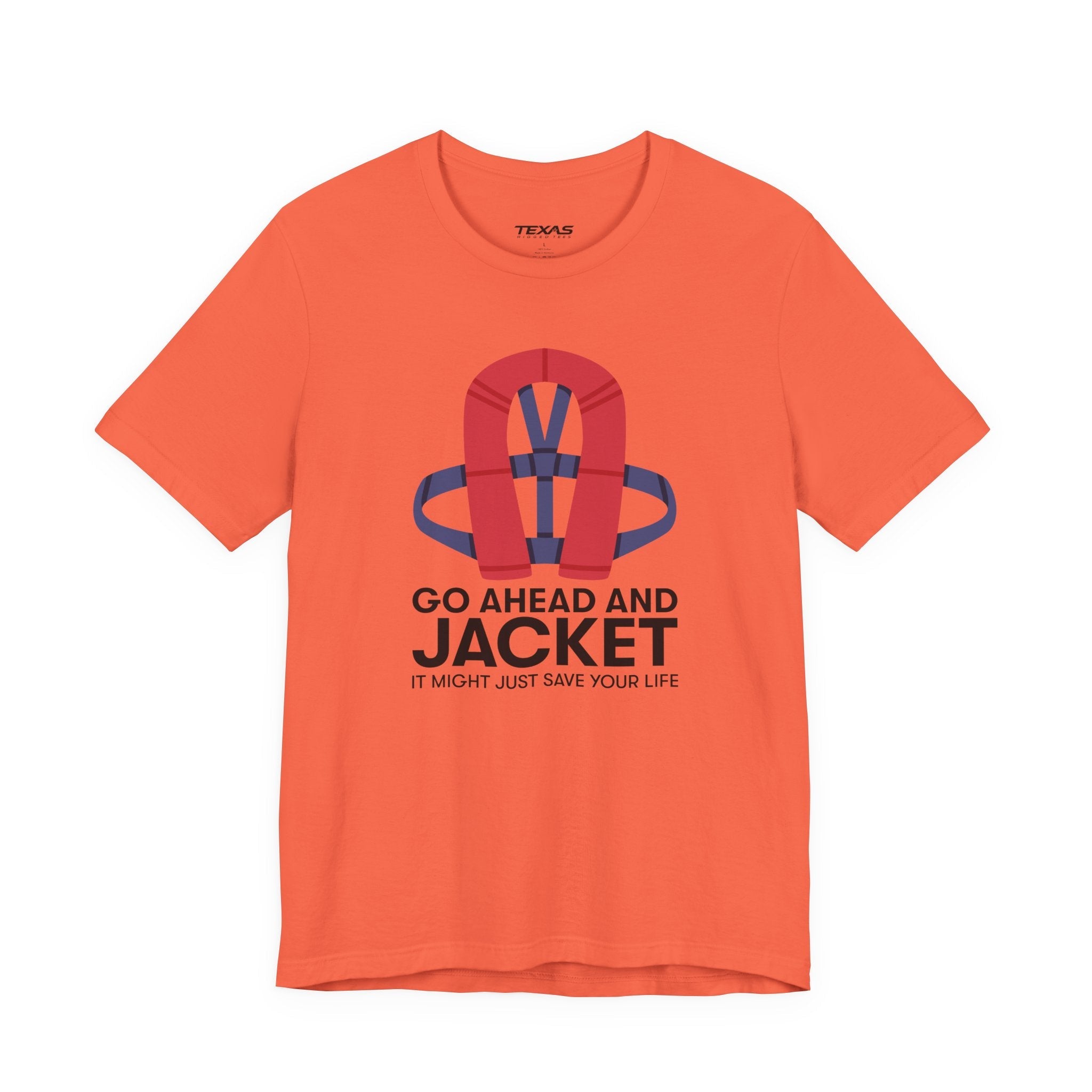 Go Ahead and Jacket — Unisex Cotton Tee