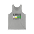 My Energy Level — Unisex Cotton Tank