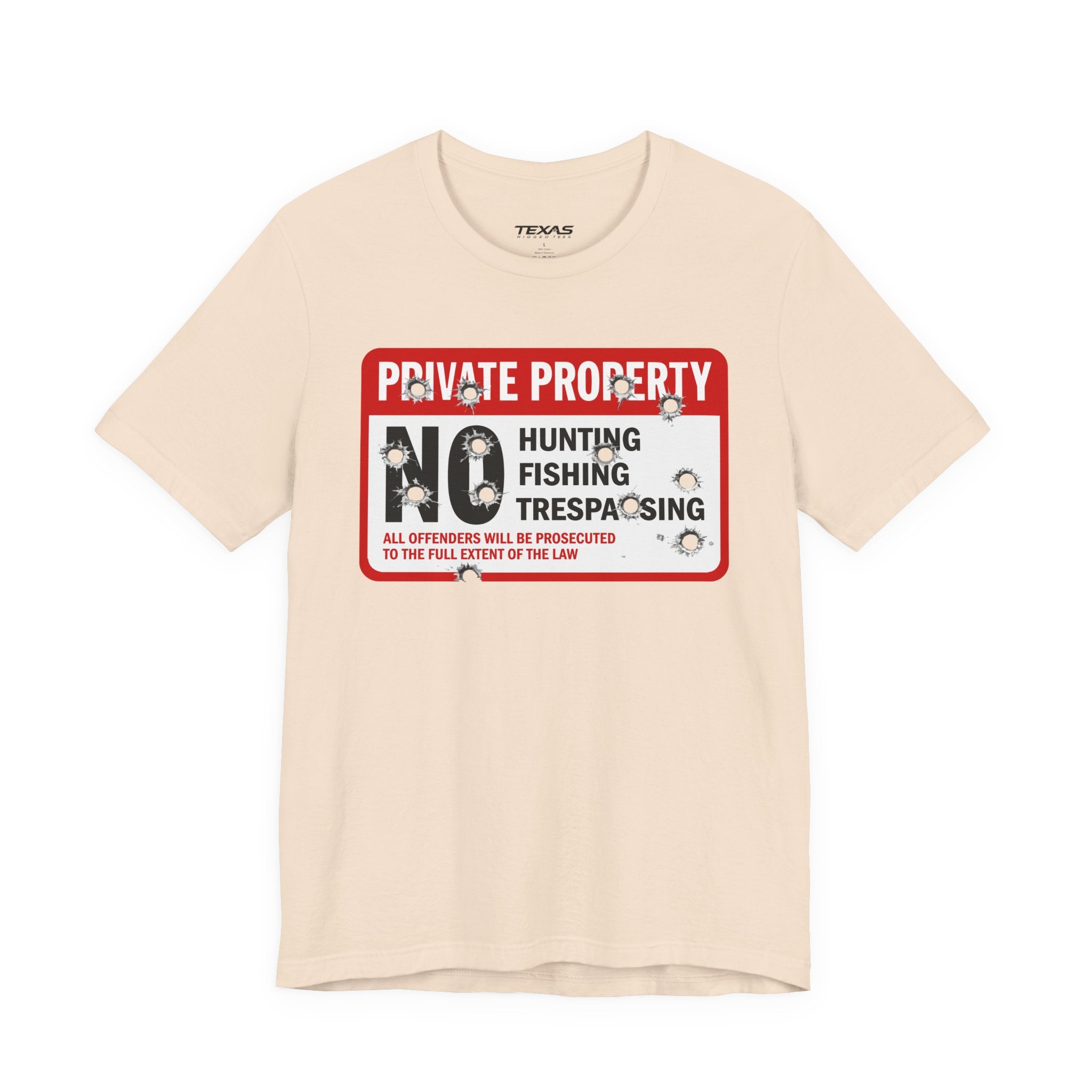 Private Property — Unisex Cotton Tee