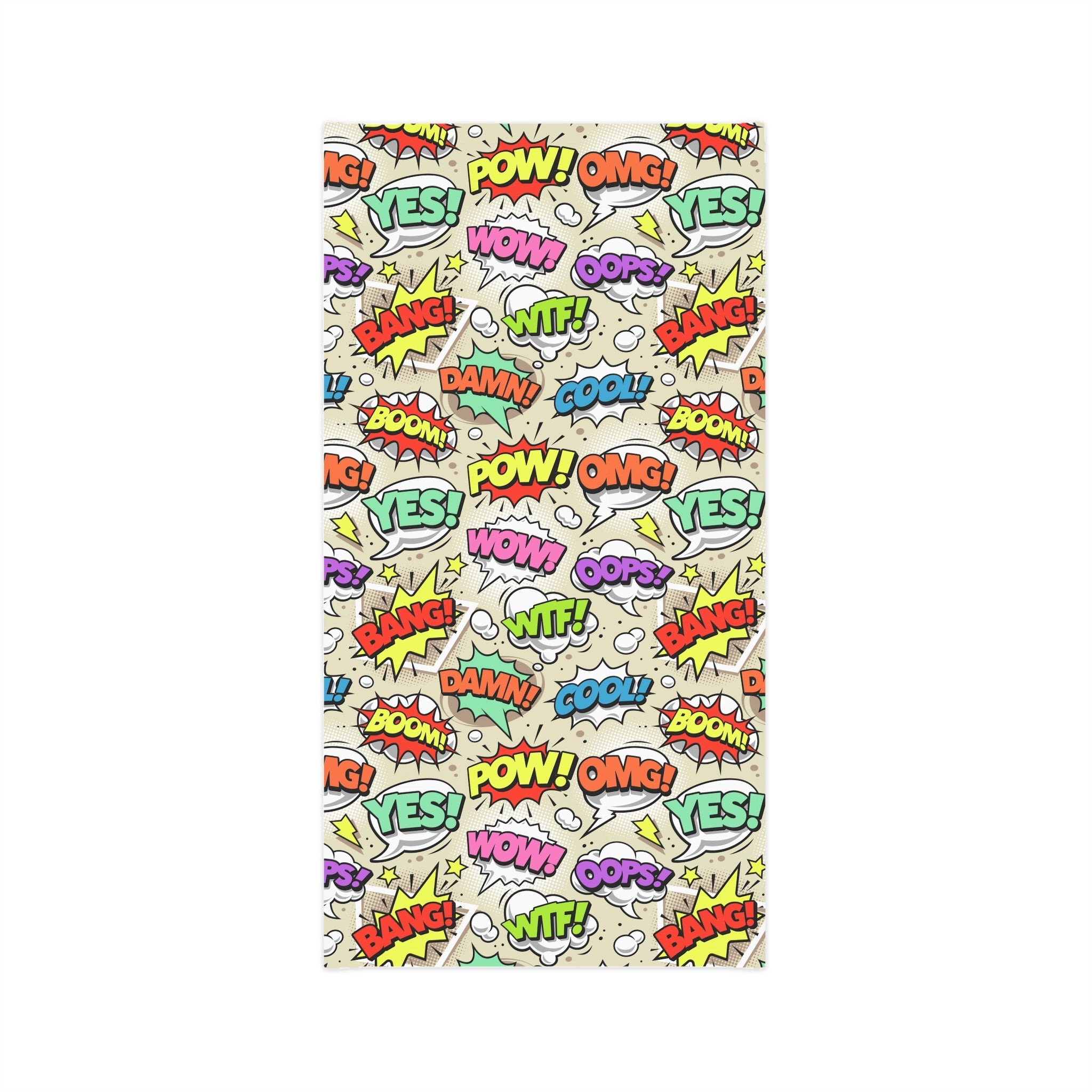 Comic Pop Art — Unisex Neck Gaiter (SPF 50+)