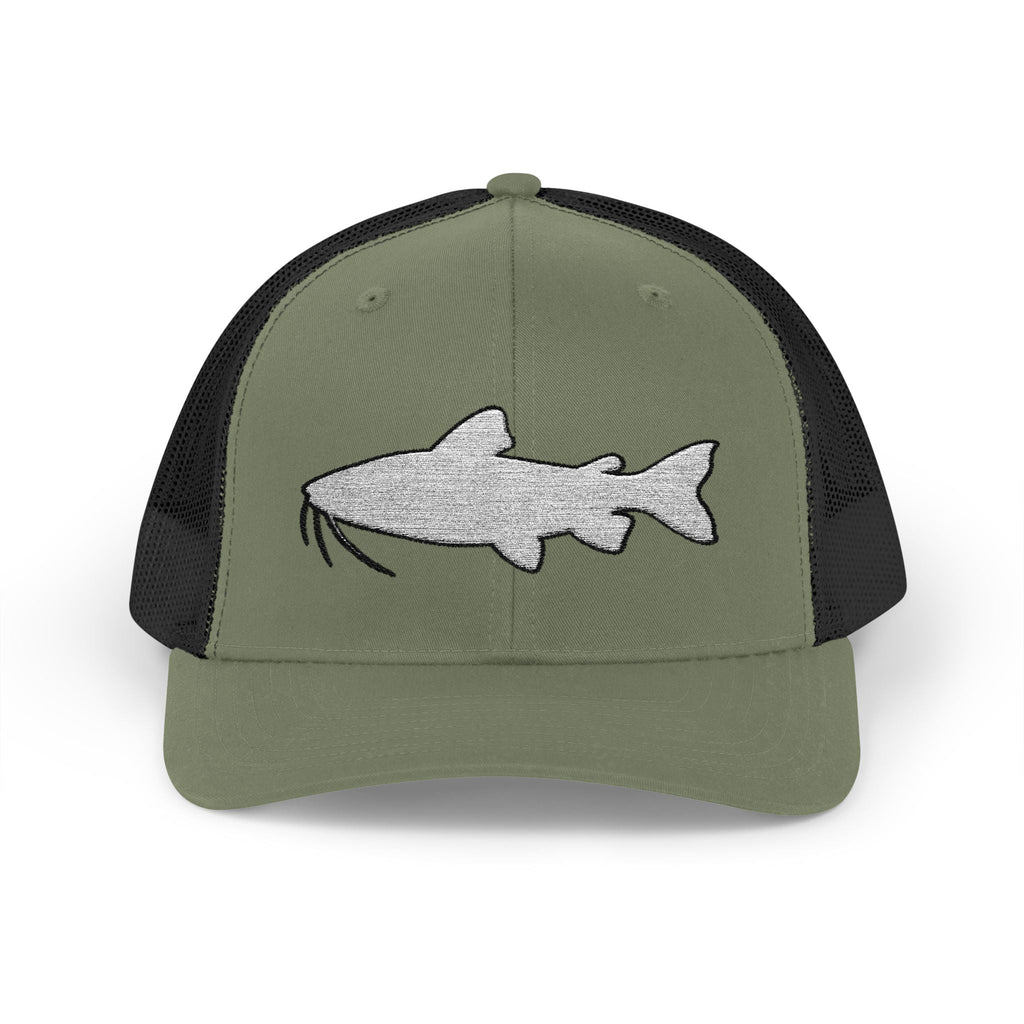 Catfish Silhouette — Embroidered Baseball Cap