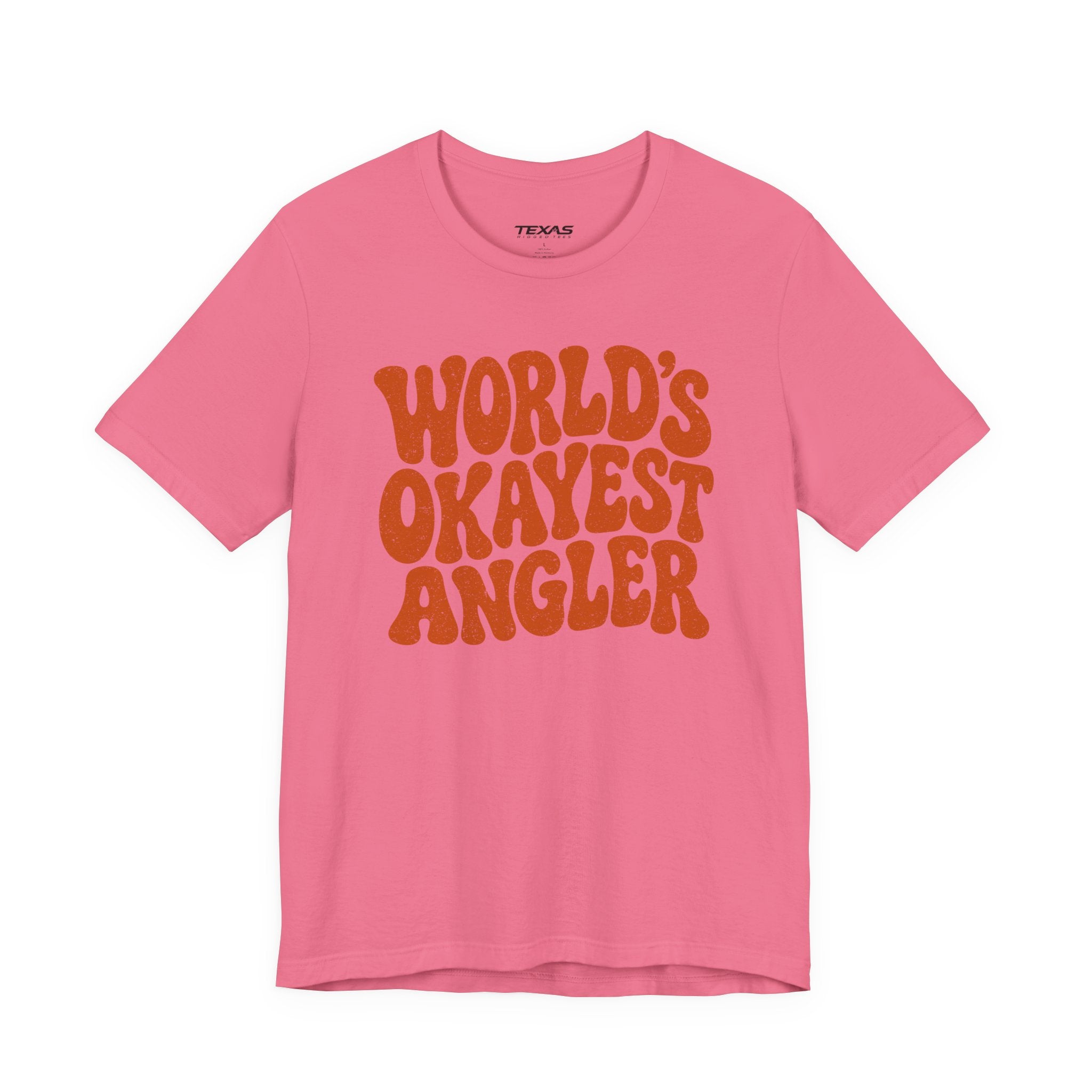 World's Okayest Angler — Unisex Cotton Tee