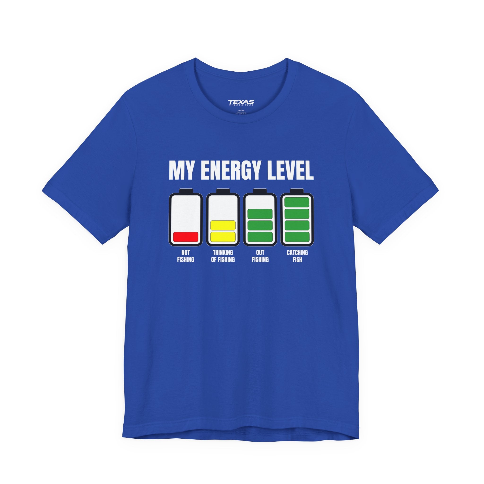 My Energy Level — Unisex Cotton Tee