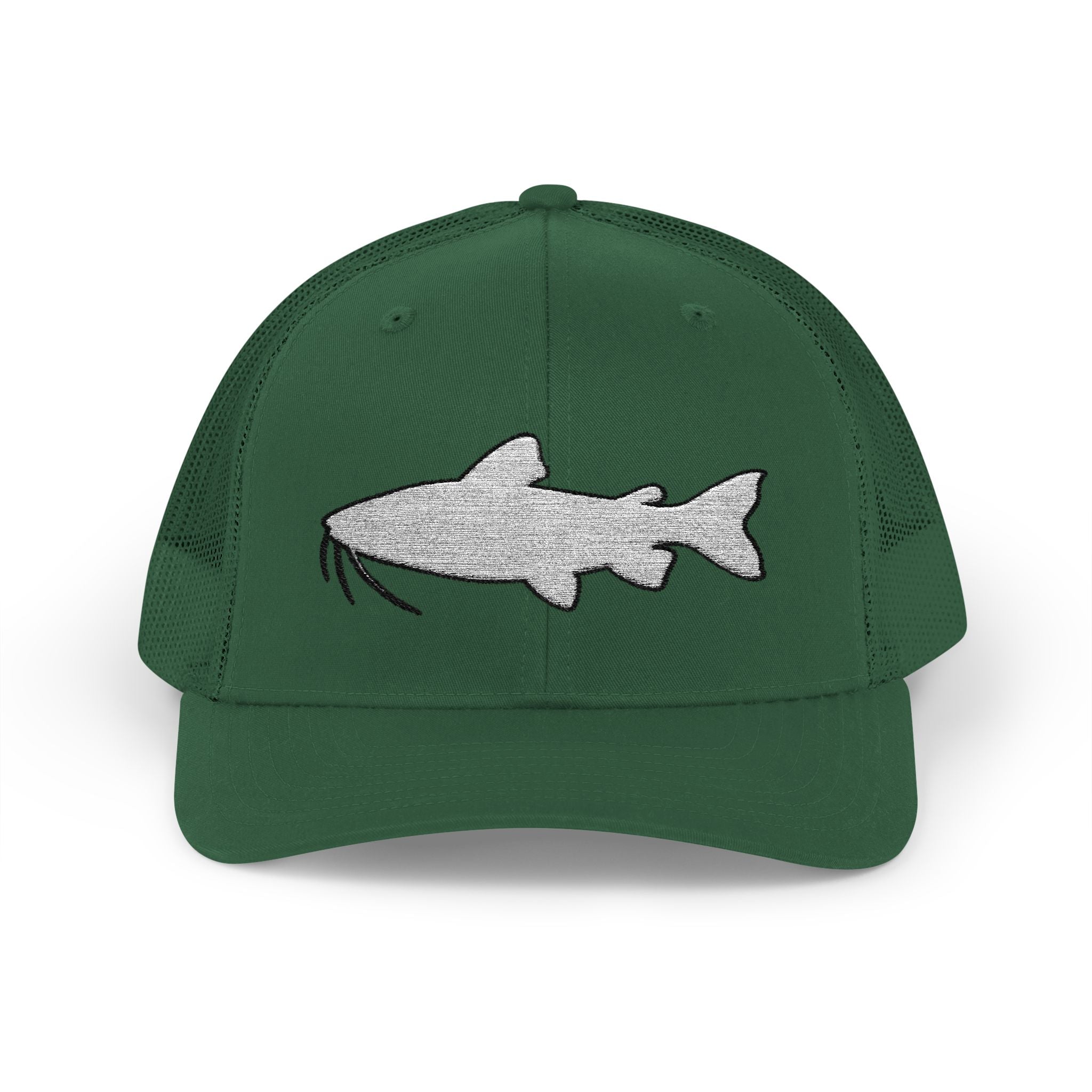 Catfish Silhouette — Embroidered Baseball Cap