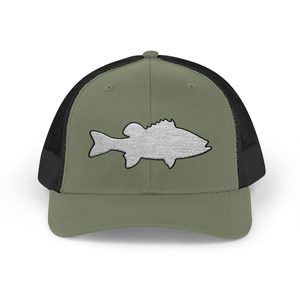 Bass Silhouette — Embroidered Baseball Cap
