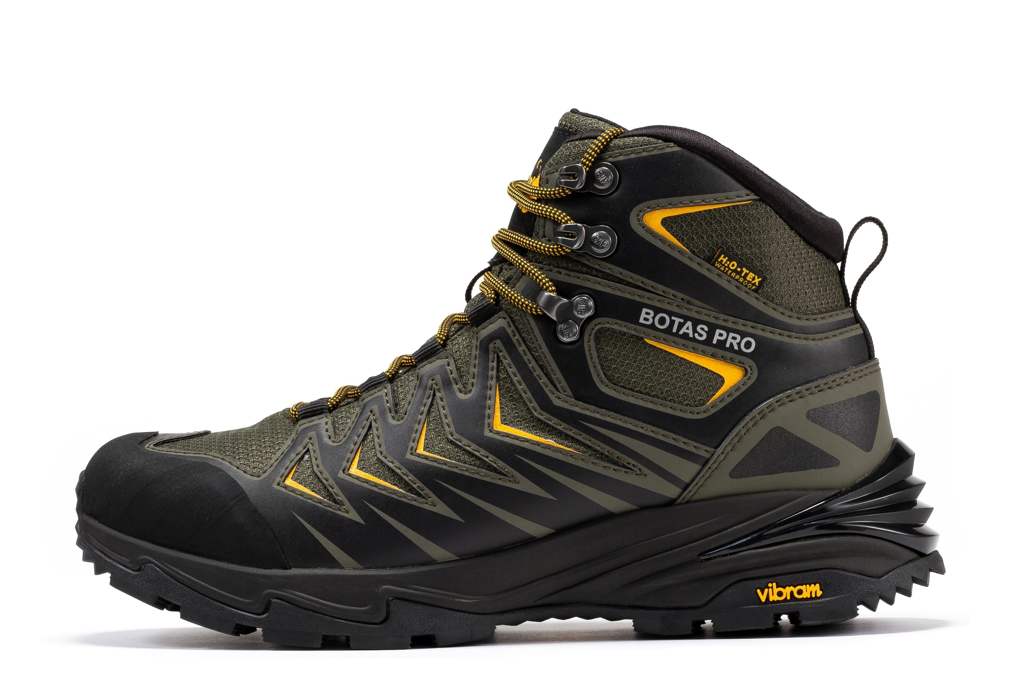 Botas Pro Metallic Green 6 Inch Waterproof Hiking Boots with VIBRAM® Traction Lug Outsole  BP22111